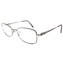 Aristar Eyeglasses Frames AR6888 COLOR-577 Purple Silver Cat Eye 50-18-130 - £36.74 GBP