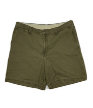 Columbia Men Size 40 Measure Green Side Pocket Cargo Shorts Inseam 9&quot; - £4.98 GBP