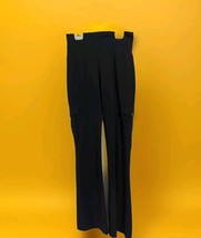 Asceno Women&#39;s  Small Black  Straight Pants Side Pockets Cotton/Spandex - $19.79