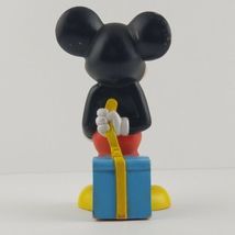 Disney Mickey Mouse Vintage Figure 7.5" with Apple and School Books image 3