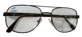 Safilo Elasta 3069 E98 Mens Eyeglasses FRAMES ONLY 57-18-145 Bronze Aviator - $26.99