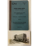 1962 CN Canadian National Railways General Instructions Booklet w/ Photo... - $50.20