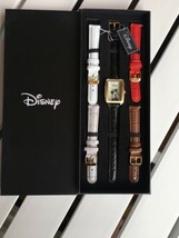 Disney Limited Edition Mickey Mouse Leather Watch Set 5 bands NEW IN BOX 1 - £125.04 GBP