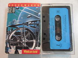 Reo Speedwagon Wheels Are Turnin&#39; Japan Cassette Tape W/CARDBOARD Sleeve Htf Oop - £11.62 GBP