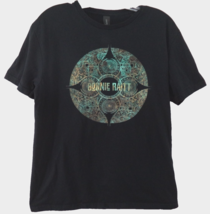 Bonnie Raitt Logo Womens Medium M Tshirt Concert Music Black - $19.75