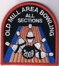 Scouts Canada Patch Old Mill Area Bowling All Sections 2009 - £3.10 GBP