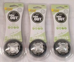 3X Car Air Freshener Mint Odor Out Auto Expressions Vent Clips  - $9.95