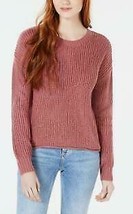 OhMG! Juniors Ribbon-Back Pullover Sweater, Size Medium - $21.78