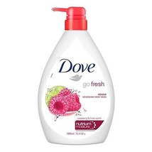 Dove Renewing Raspberry Body Wash with Lime Pump Bottle Nourishing Shower Gel1L - £28.66 GBP