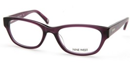 NEW NINE WEST NW5114 515 Purple EYEGLASSES GLASSES FRAME 50-17-135 B34mm - $44.09