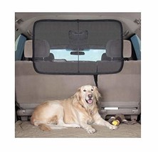 Cargo Area Net Barrier Dog Travel Safety Mesh Vehicle Back Blockade 36&quot; x 22&quot; - £33.53 GBP