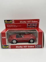 Vintage 1990 Revell Die Cast 1:24 Scale Red Shelby Cobra 427 NOS Unopened! - $11.88