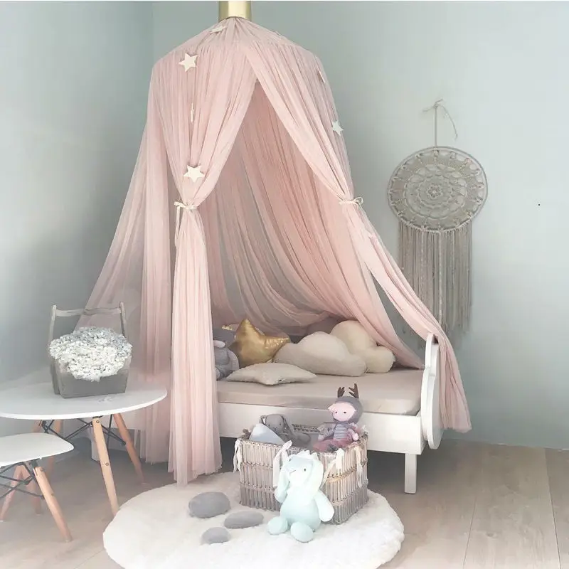 Curtains Tent Decoration Net Girls Canopy Bed Moustiquaire Room Princess... - £36.99 GBP+