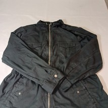 Sonoma Goods For Life Women's Spandex Cotton Blend Green Full Zip Jacket Sz 2XL image 11