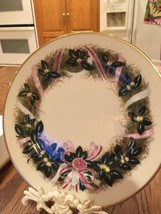 Lenox China 1991 COLONIAL CHRISTMAS WREATH SERIES South Carolina Plate - $27.75