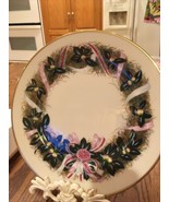 Lenox China 1991 COLONIAL CHRISTMAS WREATH SERIES South Carolina Plate - £21.69 GBP