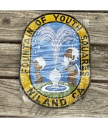 Fountain of Youth Jacket Patch Embroidered Sew On Garden of Eden Swinger... - $48.00
