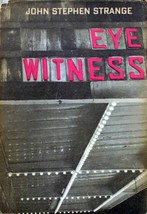 Eye Witness by John Stephen Strange / 1961 Hardcover Book Club Mystery - £2.67 GBP