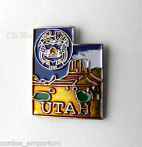 Utah Us State Map Lapel Pin Badge 1 Inch - £4.43 GBP