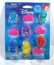Disney Princess eraser set 10 pc NEW - £5.71 GBP