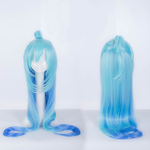 KonoSuba God’s blessing on this wonderful world Aqua Light Blue Long Cospaly Wig - £22.01 GBP
