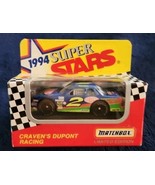 MATMCHBOX 1994 SUPER STARS ~ #2 ~ Craven&#39;s Dupont Racing ~ Limited Edition - $56.80 MXN
