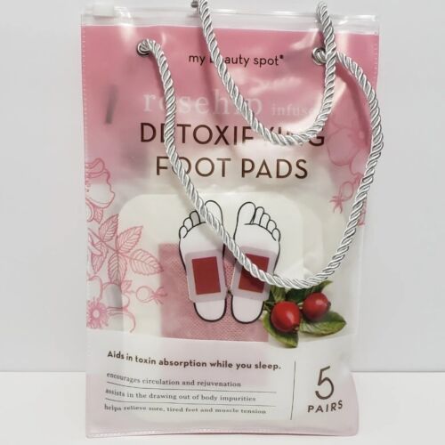Primary image for My Beauty Spot Rosehip Infused Detoxifying Foot Pads 5 Pairs Health & Wellness