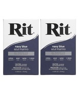 Rit All Purpose Powder Dye 1-1/8oz Fabrics Wood Craft Paper Navy Blue Pa... - €10,56 EUR