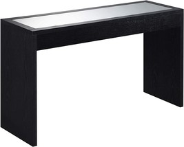 Black Northfield Mirrored Console Table By Convenience Concepts. - £79.40 GBP