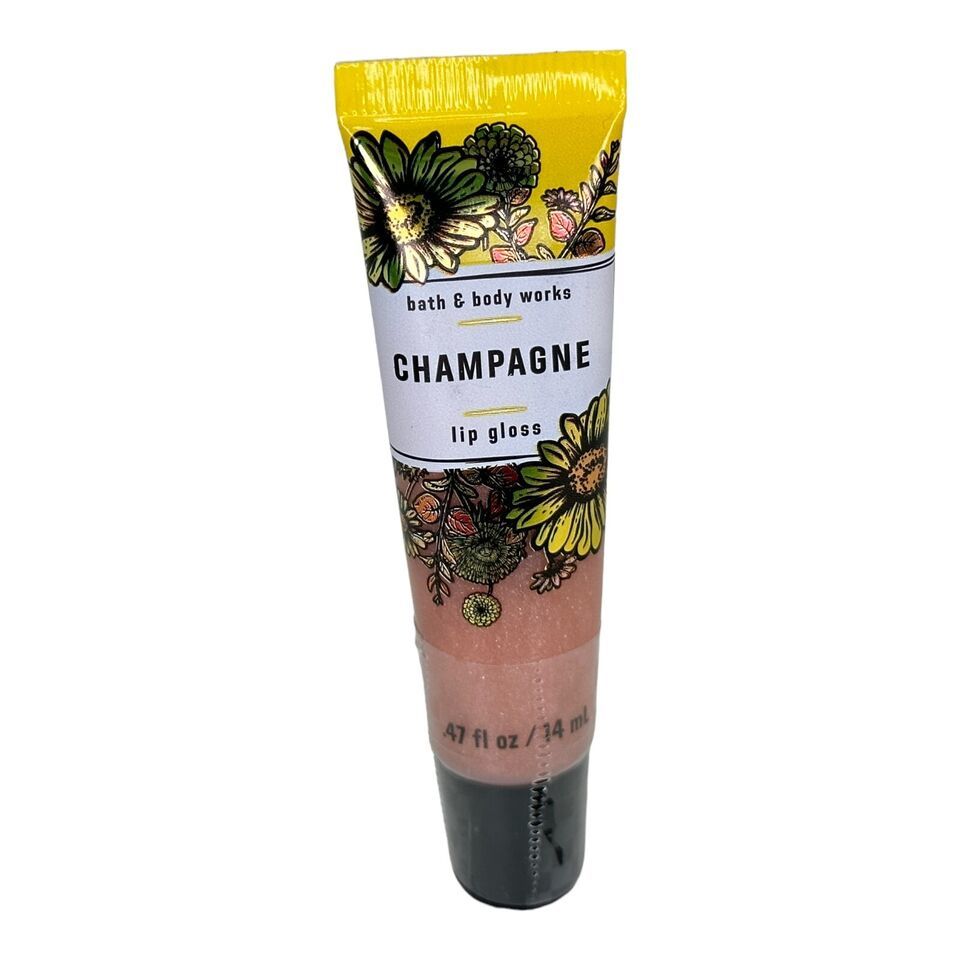 Primary image for Bath & and Body Works Champagne Toast Lip Gloss Travel Size Sealed!