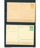 Germany 1948 Amer British Zone 2 PS cards Mi P1-2 Unused 13278 - £7.75 GBP