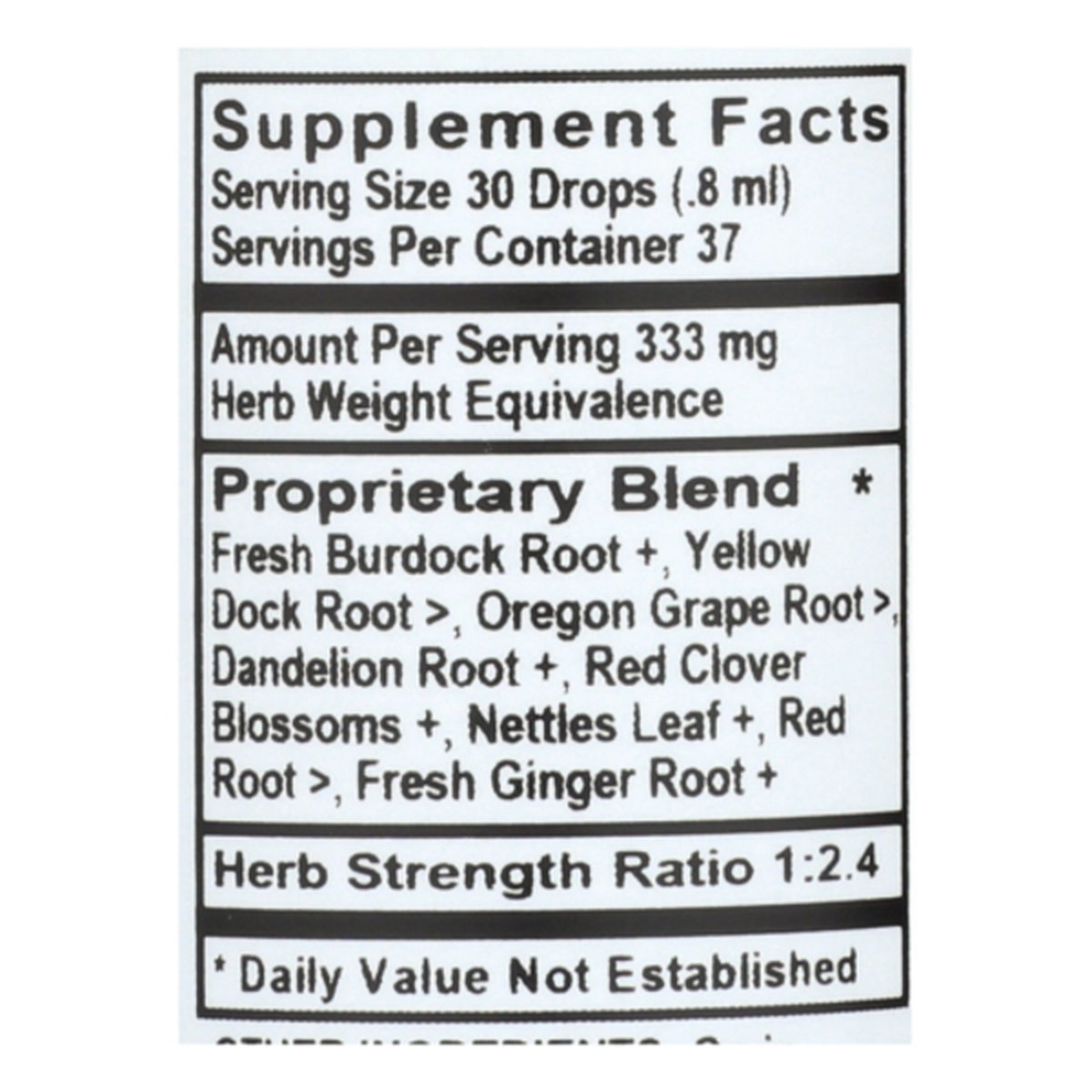 Sprouts Detox, 333 mg, 1 oz Dietary Supplements