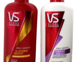 2 Pack Shampoo &amp; Conditioner PRO SERIES BOOST LIFT VOLUME VS VIDAL SASSO... - £51.43 GBP