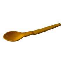 Tupperware vintage hanging on Spoons Gold/ Yellow #1208 Baby Spoon EUC - $6.52