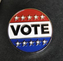 VOTE NOW AMERICA USA UNITED STATES PATRIOTIC LAPEL PIN BADGE 1 INCH - £4.44 GBP