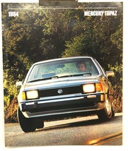 1984	Mercury Topaz Advertising Dealer Brochure	4532 - $7.43