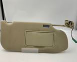 2013-2019 Ford Taurus Passenger Sun Visor Sunvisor Beige Illuminated F01... - $67.49