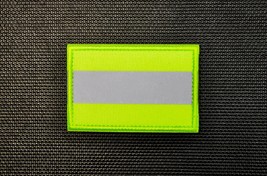 Hi-Vis Reflective Marker Patch Safety Service Dog Harness Hook Backing K... - £8.00 GBP