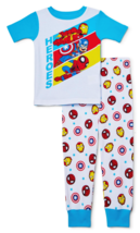 Captain America Algodón Snug-Fit Pijama Set Nwt Niño 3T O 4T - £11.15 GBP