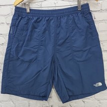 The North Face Flashdry Shorts Mens Sz M Blue Nylon Athletic Zippered Po... - $24.74