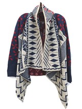 Cato Women Cardigan Southwest Aztec Cape Sweater Shawl Wrap Fall Poncho Shrug XL - £37.48 GBP