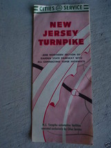 1958 New Jersey Turnpike Booklet Cities Service LOOK - $18.81
