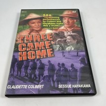 Three Came Home DVD Claudette Colbert - $3.14