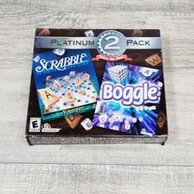 Scrabble and Boggle (Platinum 2 Pack) (PC, 2003) NEW - £6.10 GBP