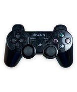 Sony Playstation 3 PS3 DualShock3 Sixaxis Controller Black OEM Tested CE... - £23.34 GBP