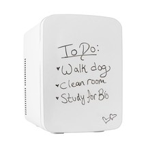 Vibe Mini Fridge For Bedroom - With Cool Front Magnetic Whiteboard - 15L... - £131.01 GBP