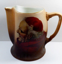 Antique VTG Warwick Ioga Red Cup Monk Cardinal Pitcher M36 handpainted - £36.18 GBP