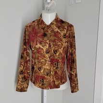 Joanna Vintage Classy Button Up Collared Blazer ~ Sz M ~ Long Sleeves ~ ... - $31.49