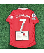 Cristiano Ronaldo Manchester United 2022-23 Home Back SIGNED Shirt Jerse... - €97,60 EUR