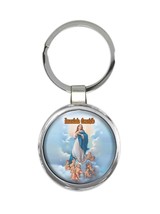 Imaculada Conceiçao : Gift Keychain Católica Católico Santa Maria Religiosa Virg - £6.35 GBP